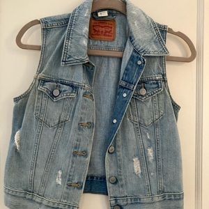 Denim vest